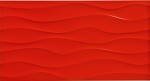 APARICI Acoustic rojo 31,6 x 59,2 cm płytka fale