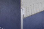 Profil narożny zewnętrzny ZB/100-88296 aluminium polerowane błyszczące srebrne 10mm płaski ProfilPas